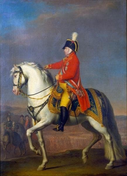 Retrato equestre de João V de Portugal — Domingos Sequeira