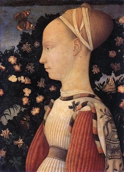 Portrait of a Princess of the House of Este — Pisanello
