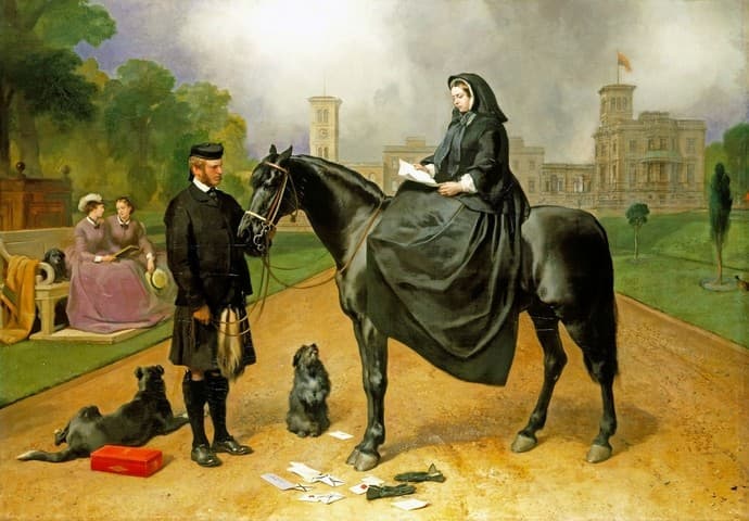 Queen Victoria at Osborne House — Edwin Landseer