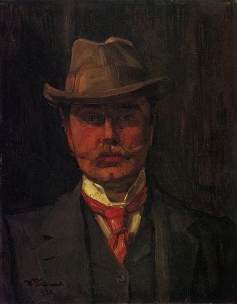 Self-Portrait — Wilhelm Trübner