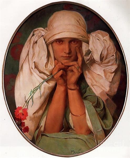 Portrait of Jiri — Alphonse Mucha