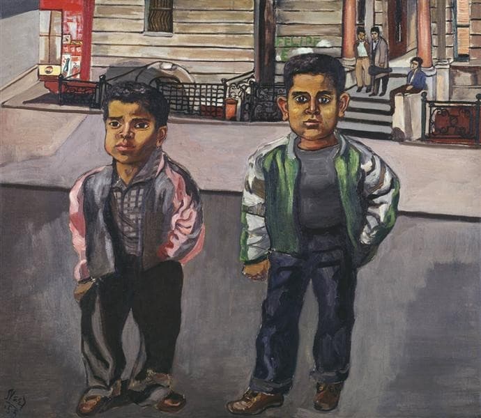 Dominican Boys on 108th Street — Alice Neel