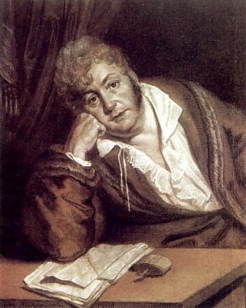 Portrait of A. Davydov — Orest Kiprensky