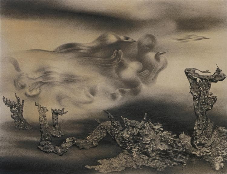 Baumlandschaft — Richard Oelze