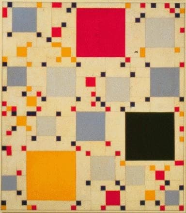 Homage to Victory Boogie-Woogie #1 — Leon Polk Smith