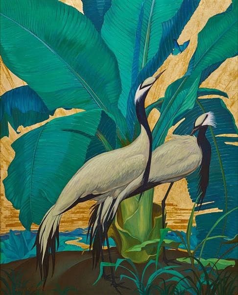 Demoiselle Cranes — Jessie Arms Botke