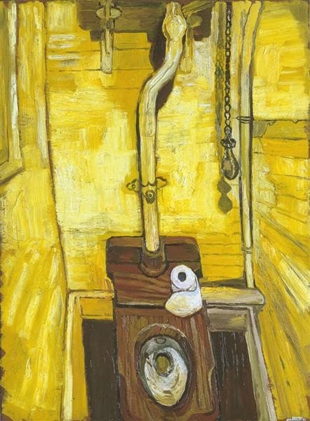 The Toilet — John Bratby