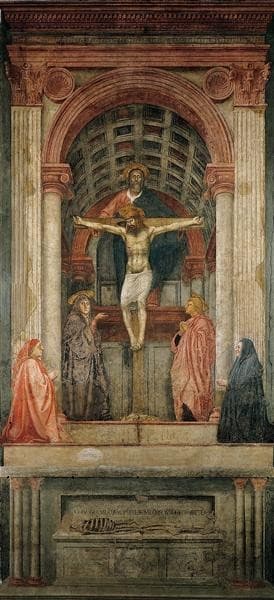 The Holy Trinity — Masaccio