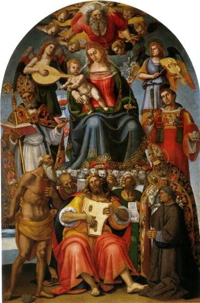 Madonna and Child with Saints — Luca Signorelli