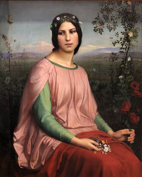 Flower of the Fields — Louis Janmot