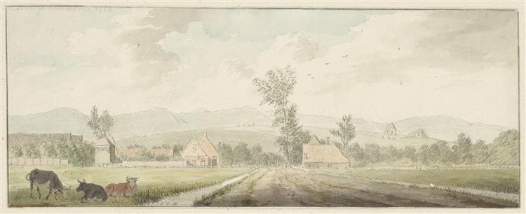View of the Kleverlaan, Haarlem — Cornelis van Noorde