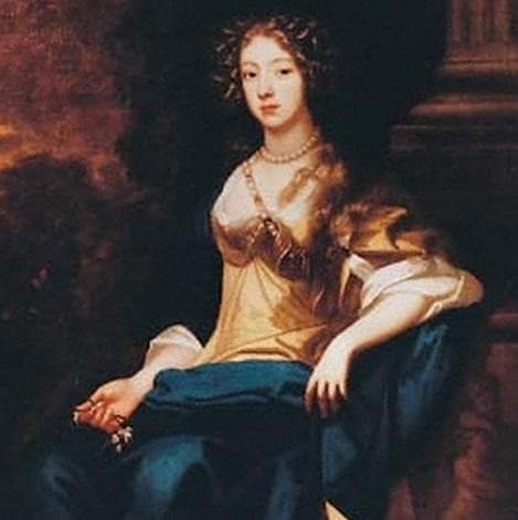 detail of Margaret Godolphin — Mary Beale
