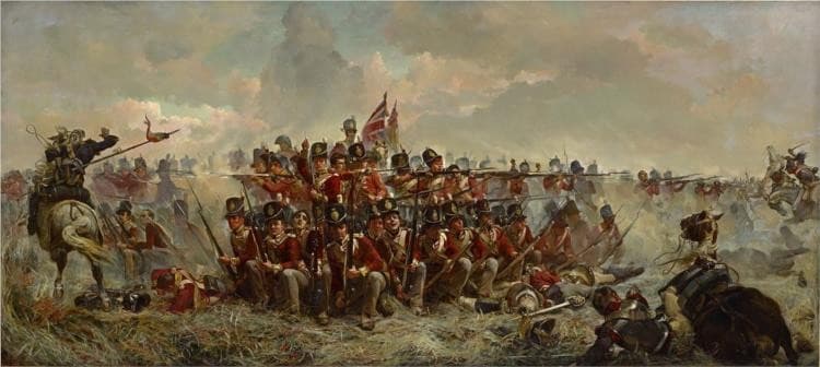 The 28th Regiment at Quatre Bras, 1815 — Elizabeth Thompson