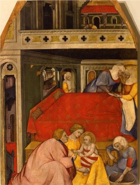 Nativity of the Virgin — Cennino Cennini