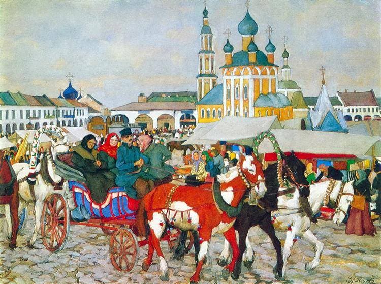 Triple in Uglich — Konstantin Yuon