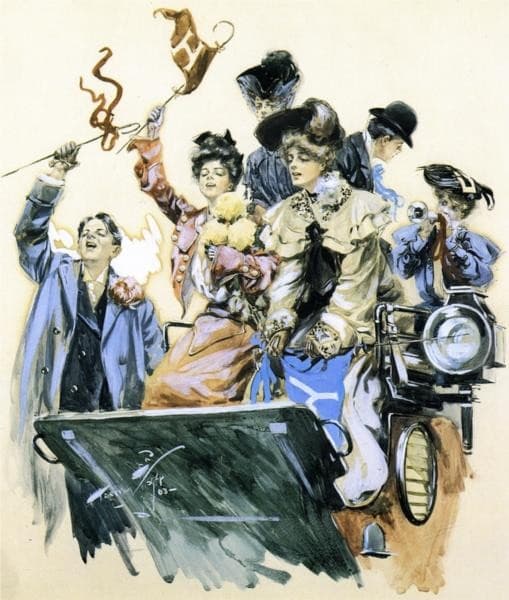 Ladies Out — Harrison Fisher