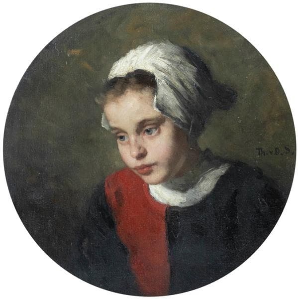 First Day at the Orphanage — Thérèse Schwartze