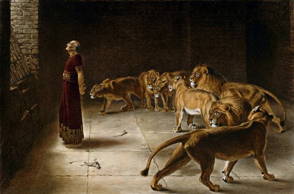 Daniel's Answer to the King — Briton Riviere