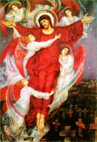 The Red Cross — Evelyn De Morgan