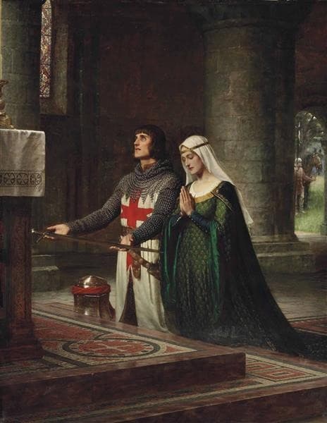 The Dedication — Edmund Leighton