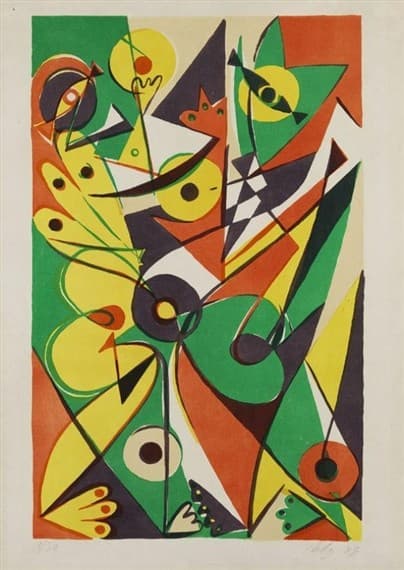 Oberon — Ernst Wilhelm Nay