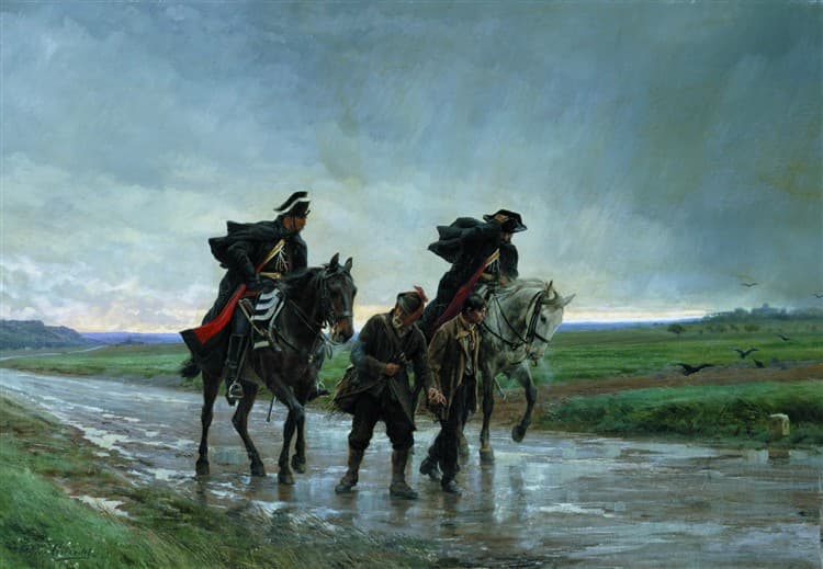 Les Gendarmes — Eugène Girardet