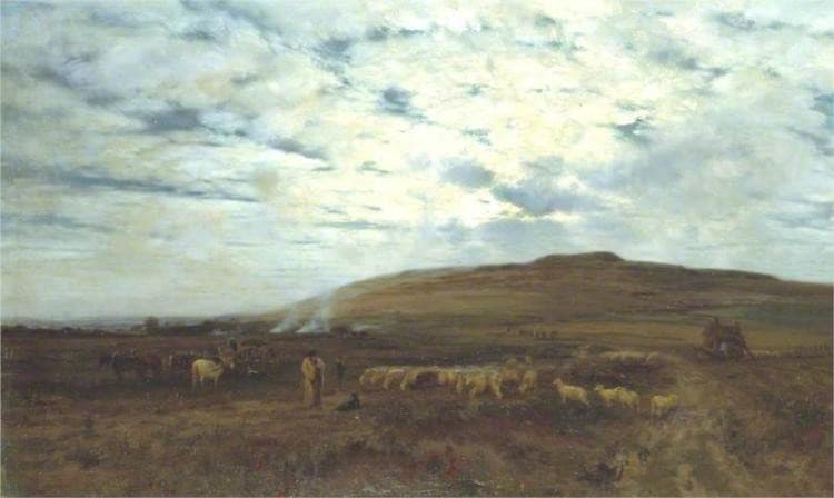 Approaching Night — Henry William Banks Davis
