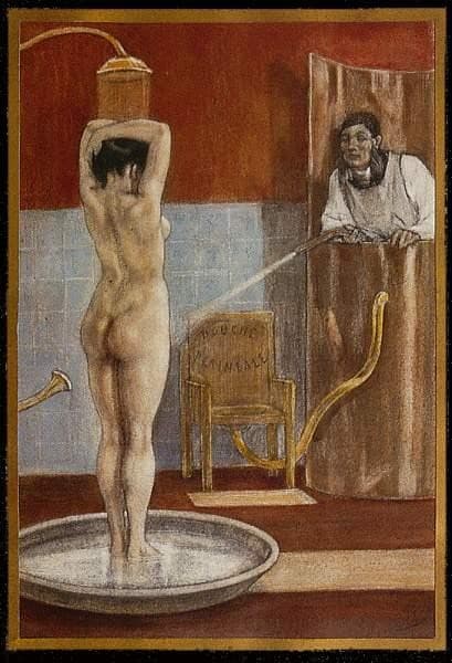 The Shower — Félicien Rops