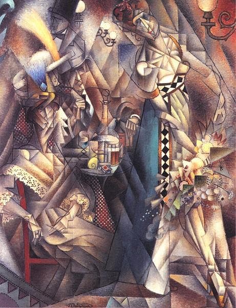 Dancer in a café — Jean Metzinger