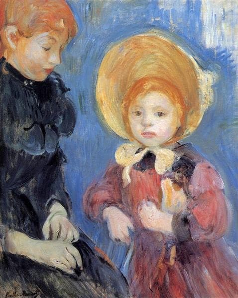 The Black Finger Bandage — Berthe Morisot