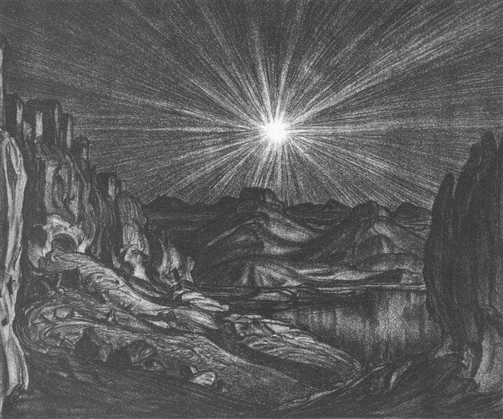 Ночь — Konstantin Bogaevsky