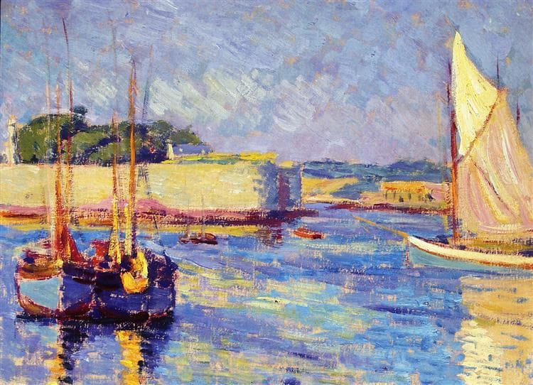 Port of Concarneu — Pankiewicz Józef