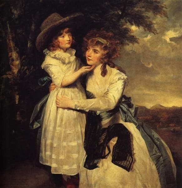 Miss Cocks and Her Niece — Joshua Reynolds