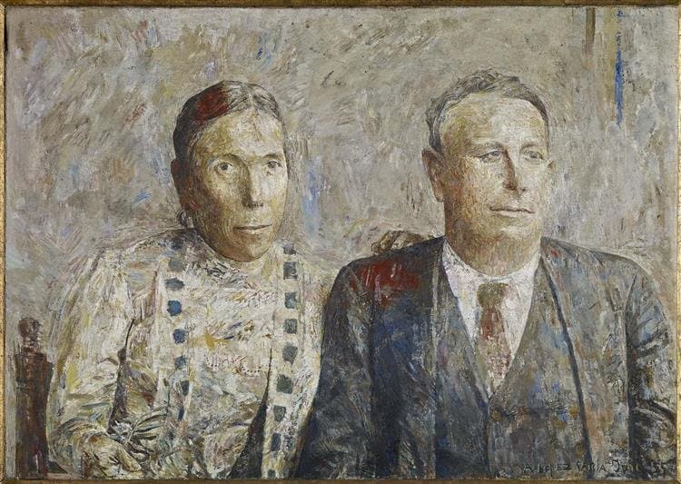 Sinforoso and Josefa — Antonio López García
