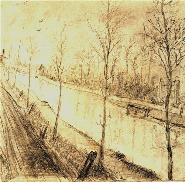 Canal — Vincent van Gogh