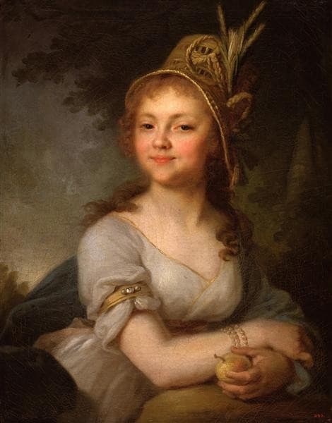 Portrait of E. N. Arsenyeva — Vladimir Borovikovsky