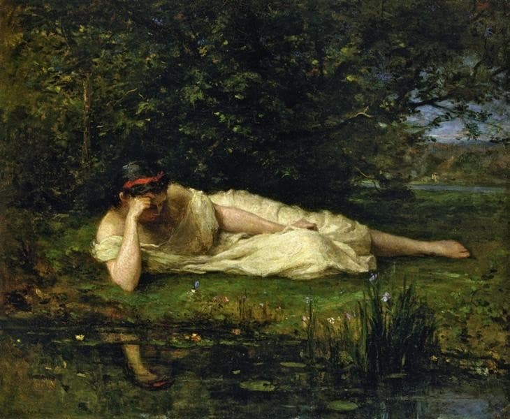 Study, The Water's Edge — Berthe Morisot