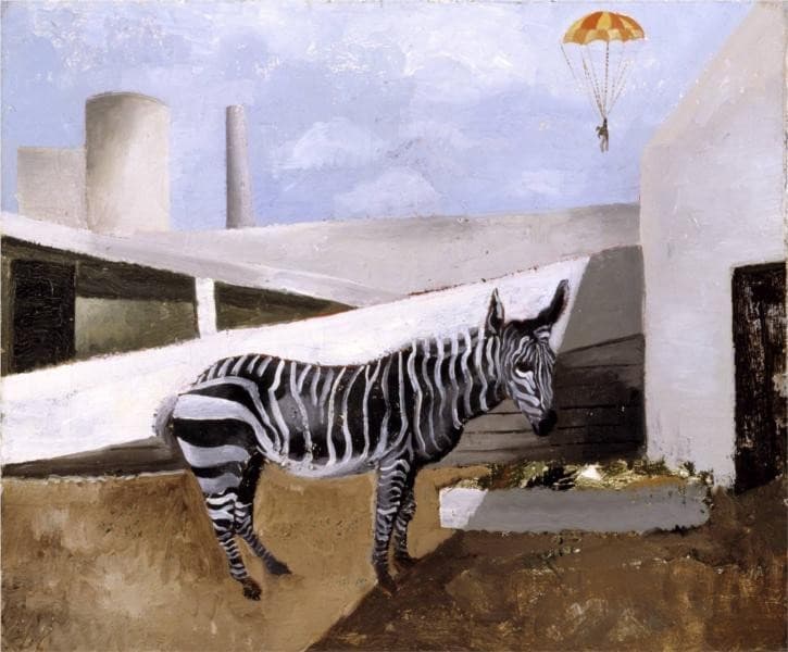 Zebra and Parachute — Christopher Wood