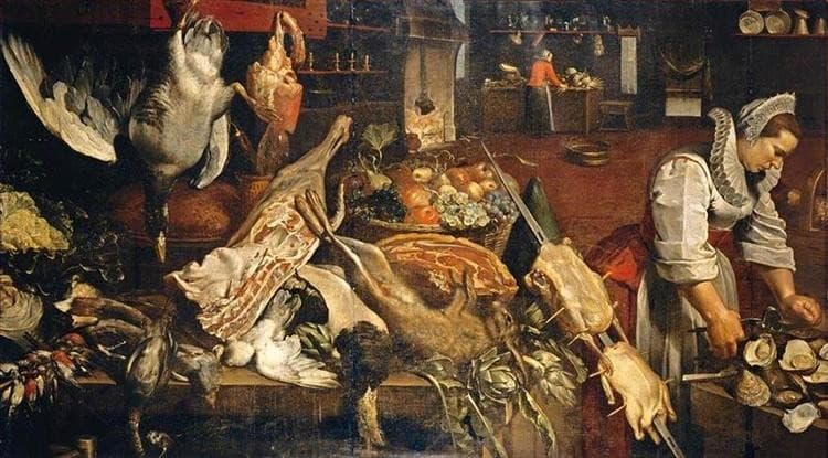 Kitchen Still Life — Frans Snyders