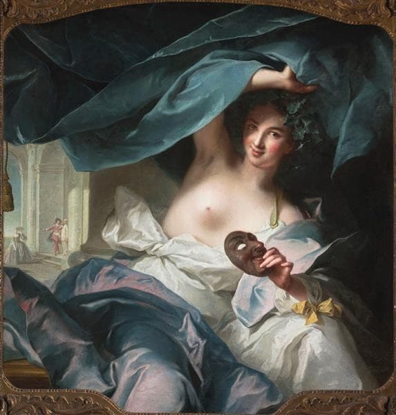 Thalia, Muse of Comedy — Jean-Marc Nattier