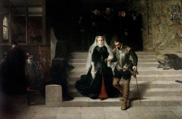 Mary, Queen of Scots, Being Led to Her Execution — Laslett John Pott
