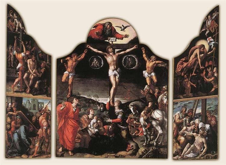 Altarpiece of Calvary — Bernard van Orley
