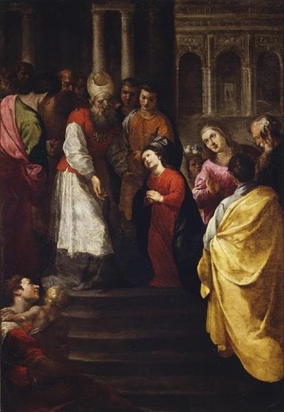 Presentation Of The Virgin In The Temple — Francisco Herrera the Elder
