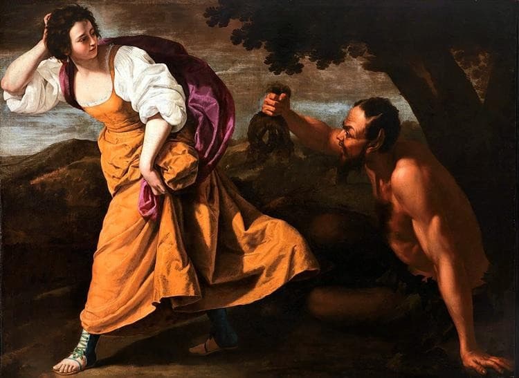 Corisca and the Satyr — Artemisia Gentileschi