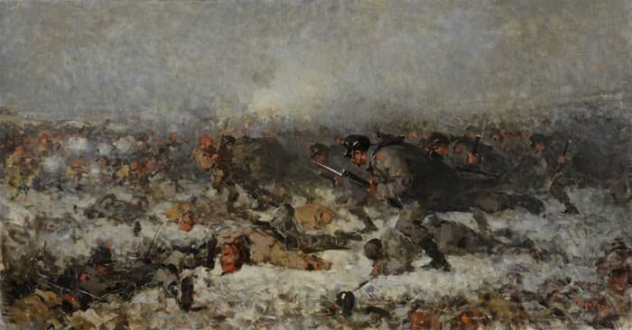 Smârdan Attack — Nicolae Grigorescu