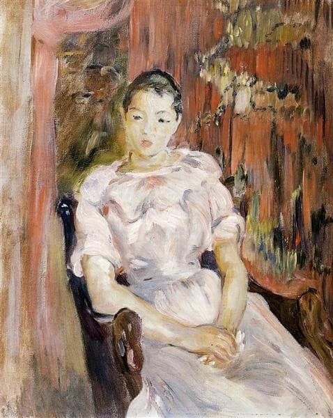 Young Girl Resting — Berthe Morisot