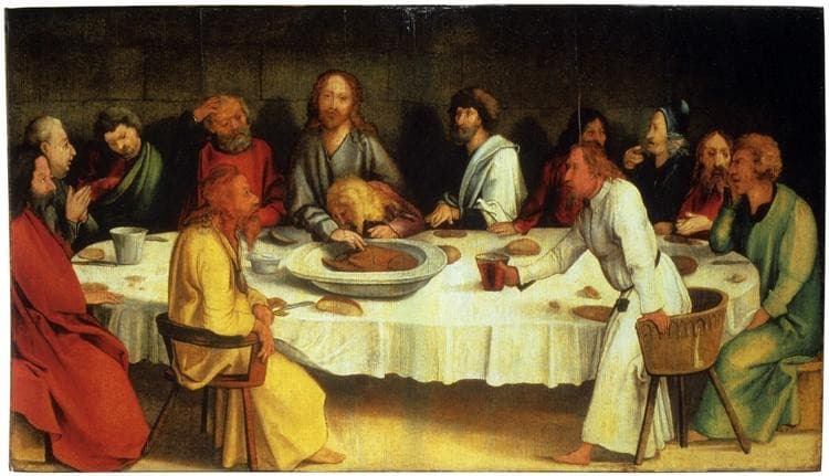 Last Supper (Coburg Panel) — Matthias Grünewald