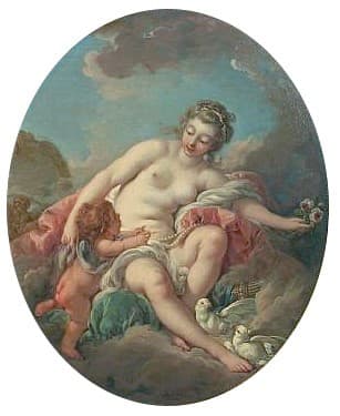 Venus Restraining Cupid — François Boucher