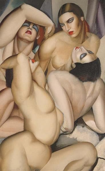 Group of Four Nudes — Tamara de Lempicka