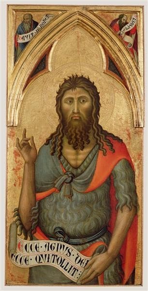 Saint John the Baptist — Luca di Tommé